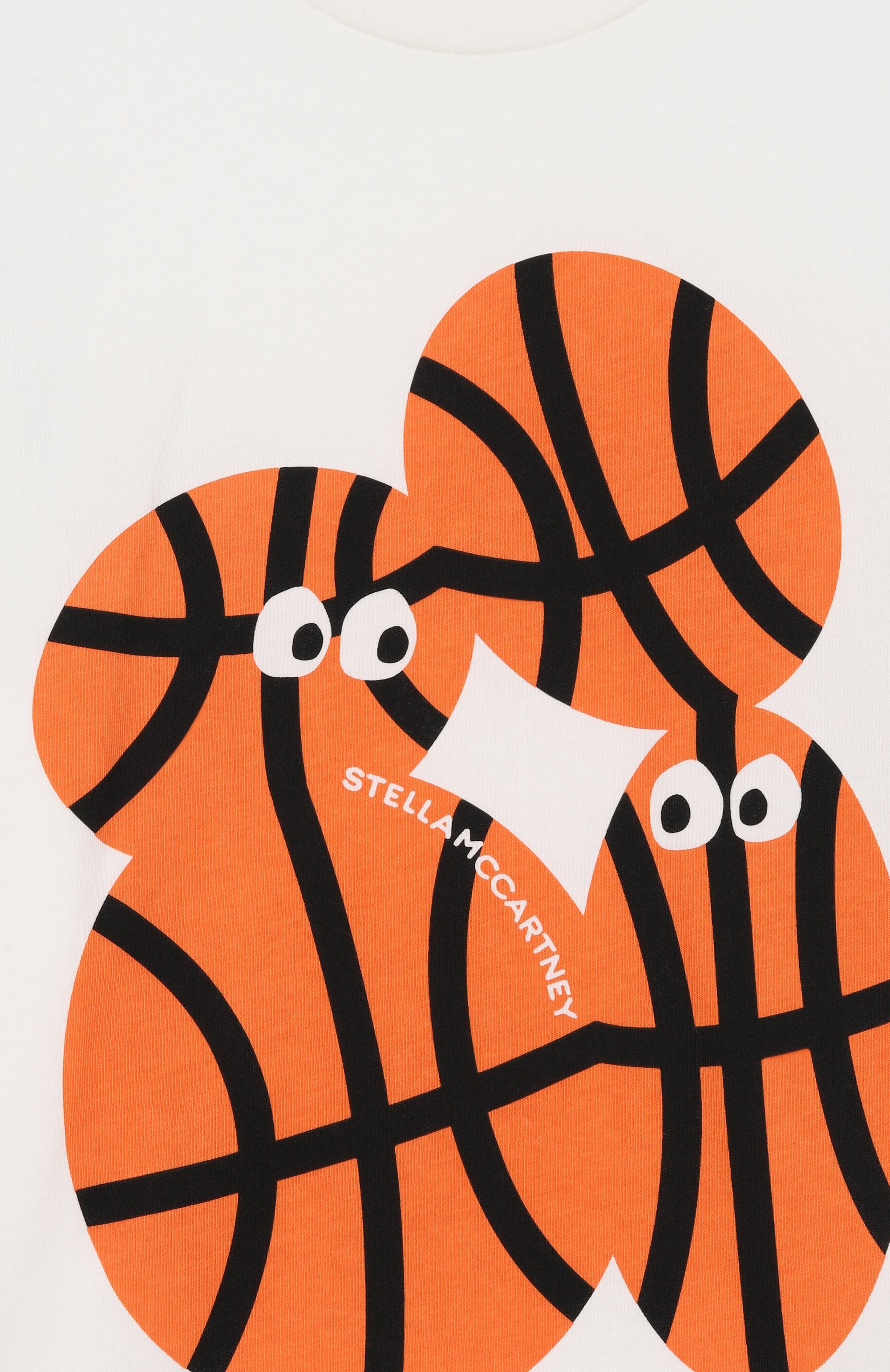 Хлопковая футболка STELLA MCCARTNEY, арт. TY8R31, фото 3