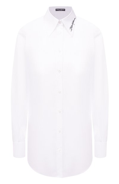 Женская хлопковая рубашка DOLCE & GABBANA, арт. F5N09Z/GD0F7