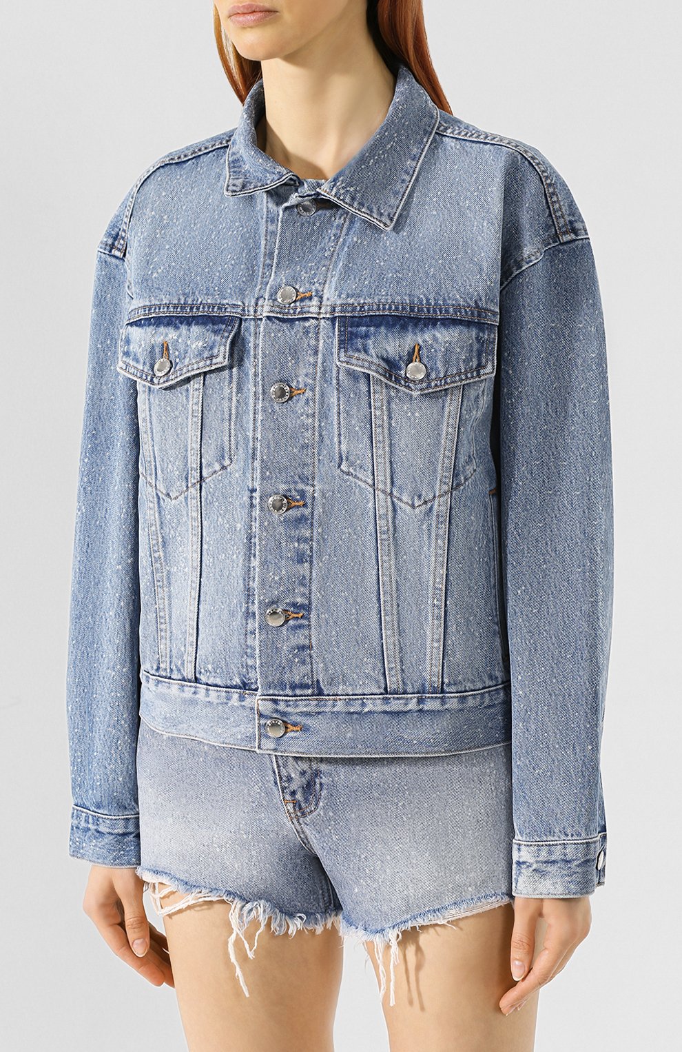 Джинсовая куртка ALEXANDER WANG, арт. 4D992421BZ, фото 3