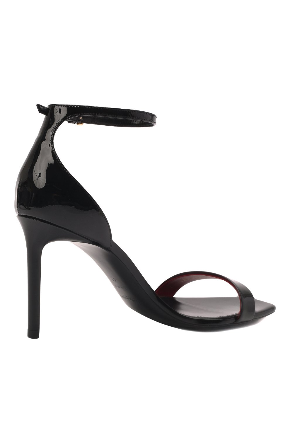 Кожаные босоножки amber SAINT LAURENT, арт. 487535/0NP00, фото 5