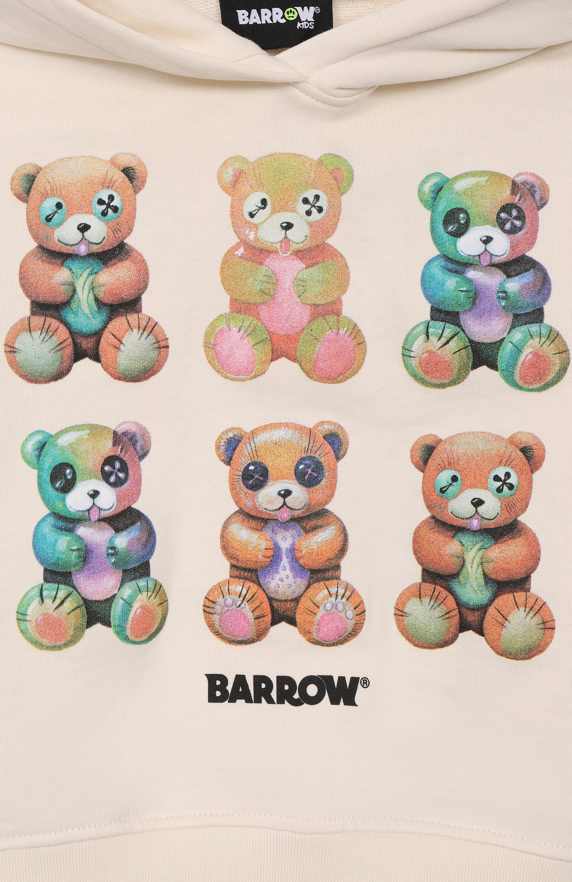 Хлопковое худи BARROW, арт. S6BKJUHS080, фото 3