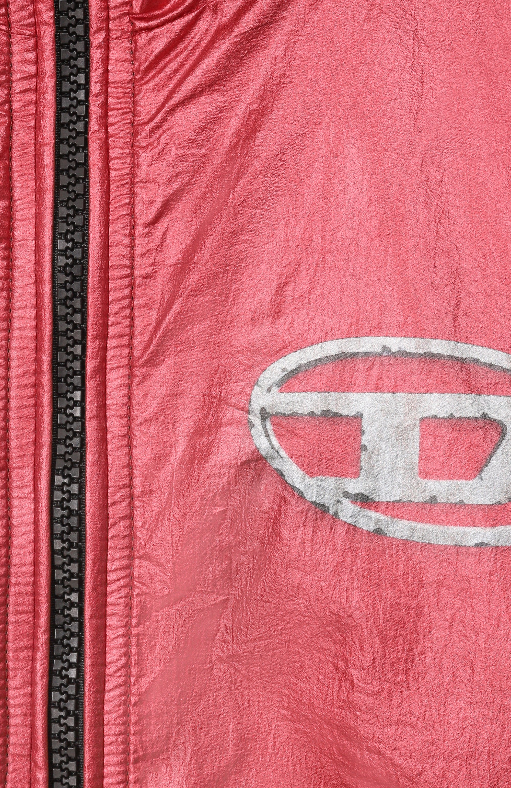 Ветровка DIESEL темно-розового цвета по цене 22950 руб., арт. J02642/0TKAE, фото 3 Ветровка DIESEL, арт. J02642/0TKAE, фото 3