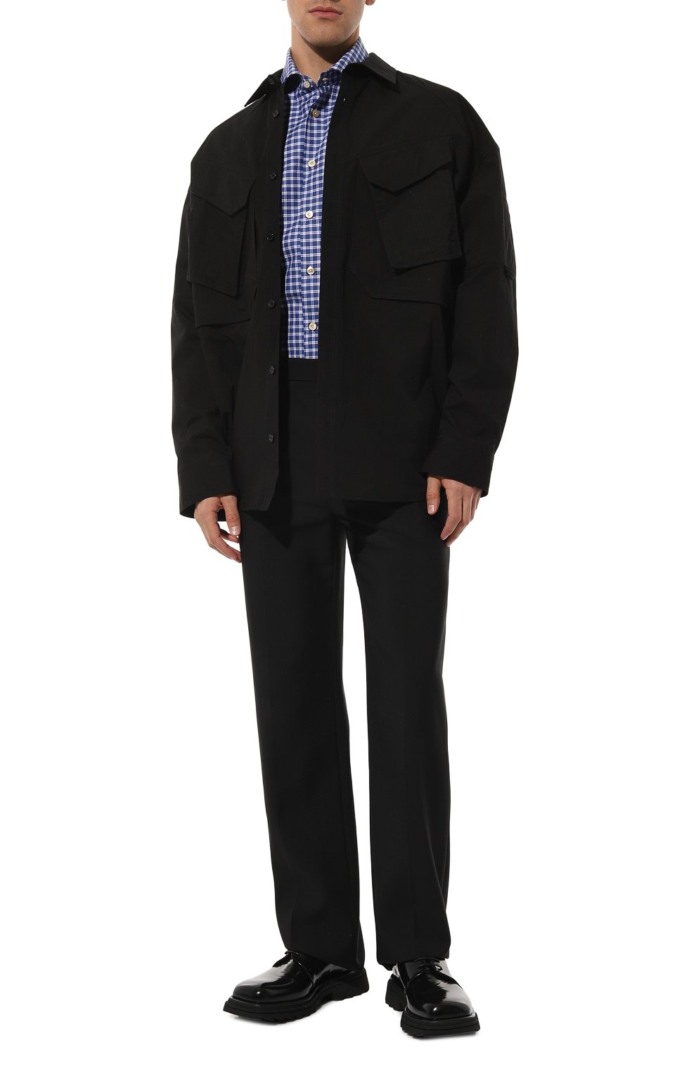 Хлопковая рубашка KITON, арт. UCIH0863708, фото 2