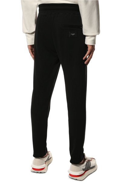 Хлопковые брюки DOLCE & GABBANA, арт. GYWEAT/FU7DU, фото 4