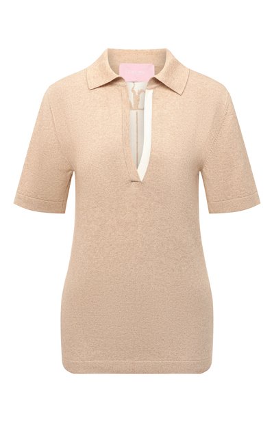 Поло из хлопка и кашемира FREEAGE, арт. LW22.TS008.1002.129, фото 1