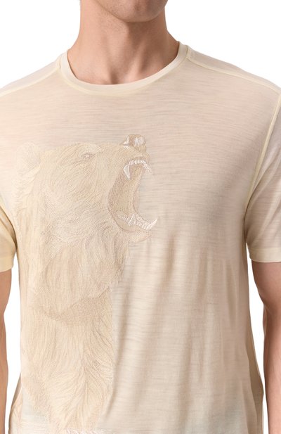 Шерстяная футболка STEFANO RICCI, арт. MNH5204440/WV, фото 5