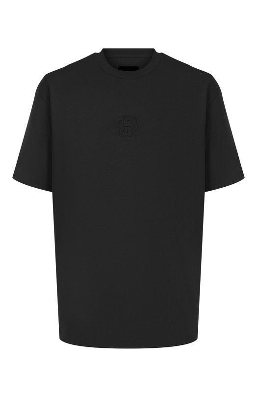 Хлопковая футболка BOSS 50555106 Чёрный 50555106