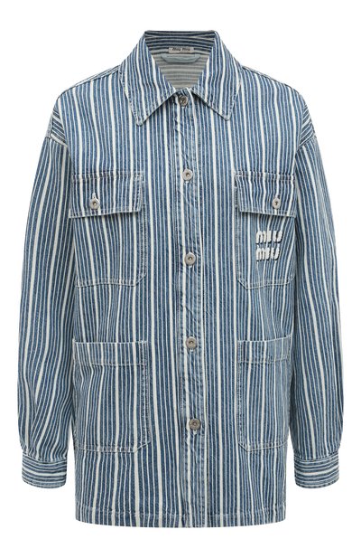 Джинсовая куртка MIU MIU, арт. GWB139-10DT-F0008, фото 1