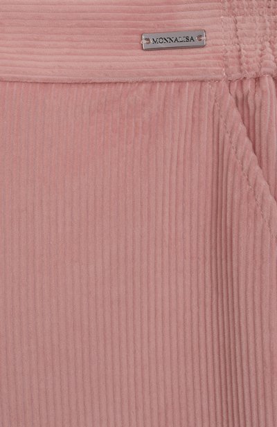 Вельветовые брюки MONNALISA, арт. 17F404, фото 3
