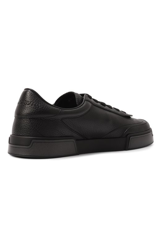 Кожаные кеды Portofino Yacht Dolce & Gabbana A20190/A6A88 Чёрный  A20190/A6A88 Фото 5