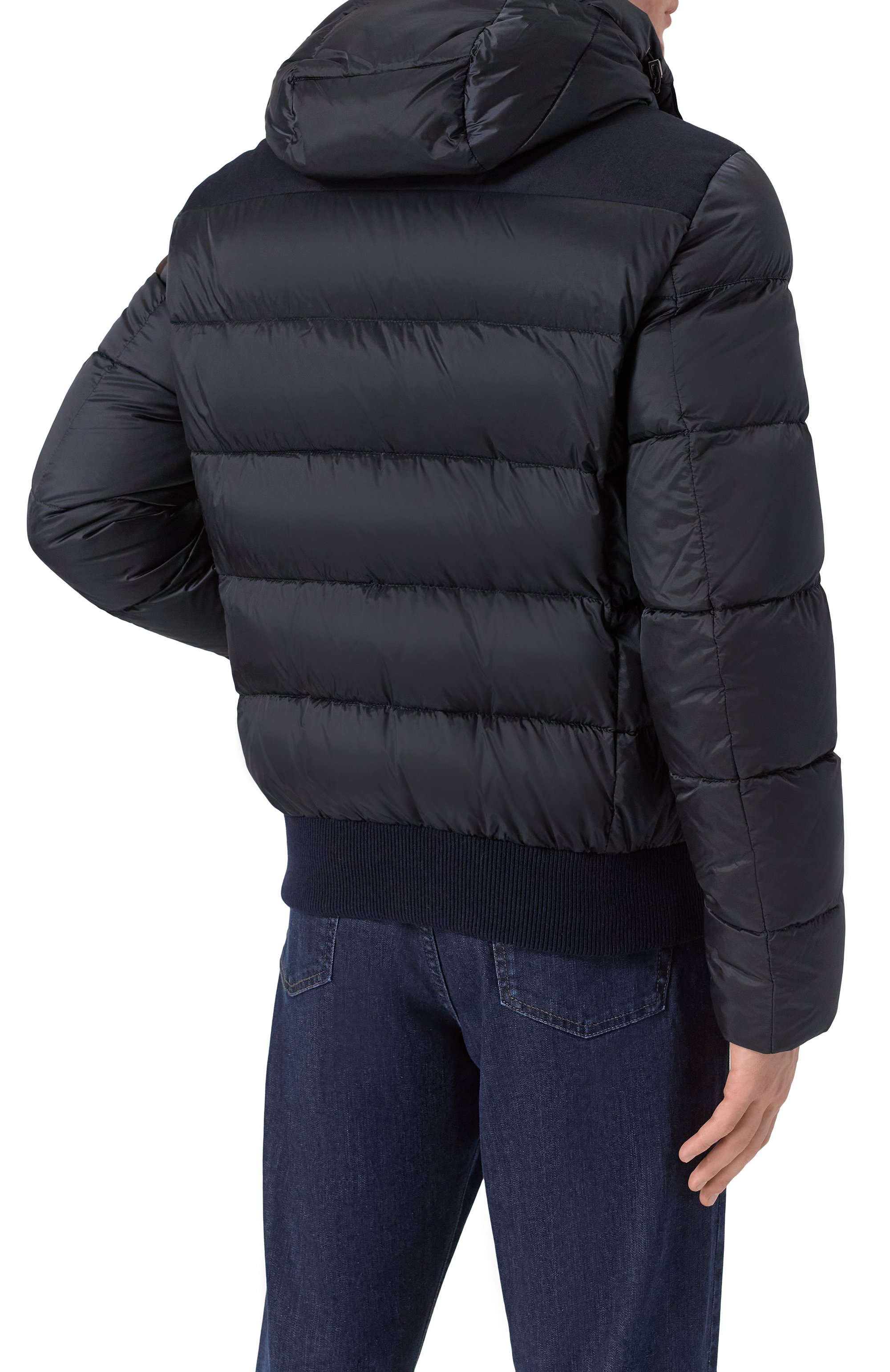 Пуховик wright-shl с воротником из овчины MOORER, арт. WRIGHT/SHL, фото 4