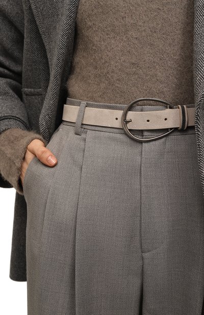 Замшевый ремень BRUNELLO CUCINELLI, арт. M0DELC242, фото 2