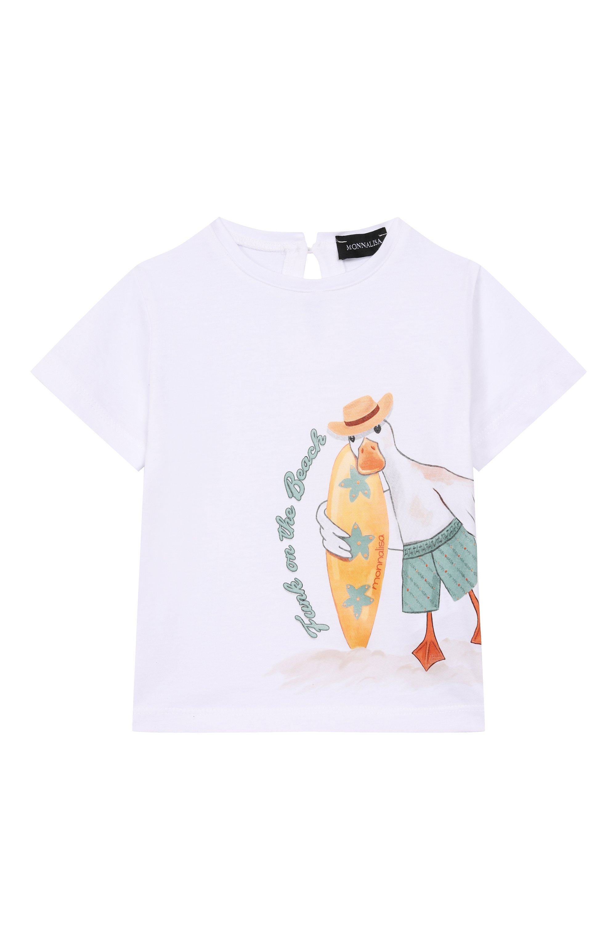 Комплект из футболки и плавок-шорт MONNALISA, арт. 28E502, фото 2