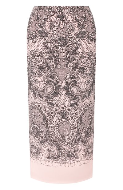Женская шелковая юбка VALENTINO, арт. SB3RA4Y14P9