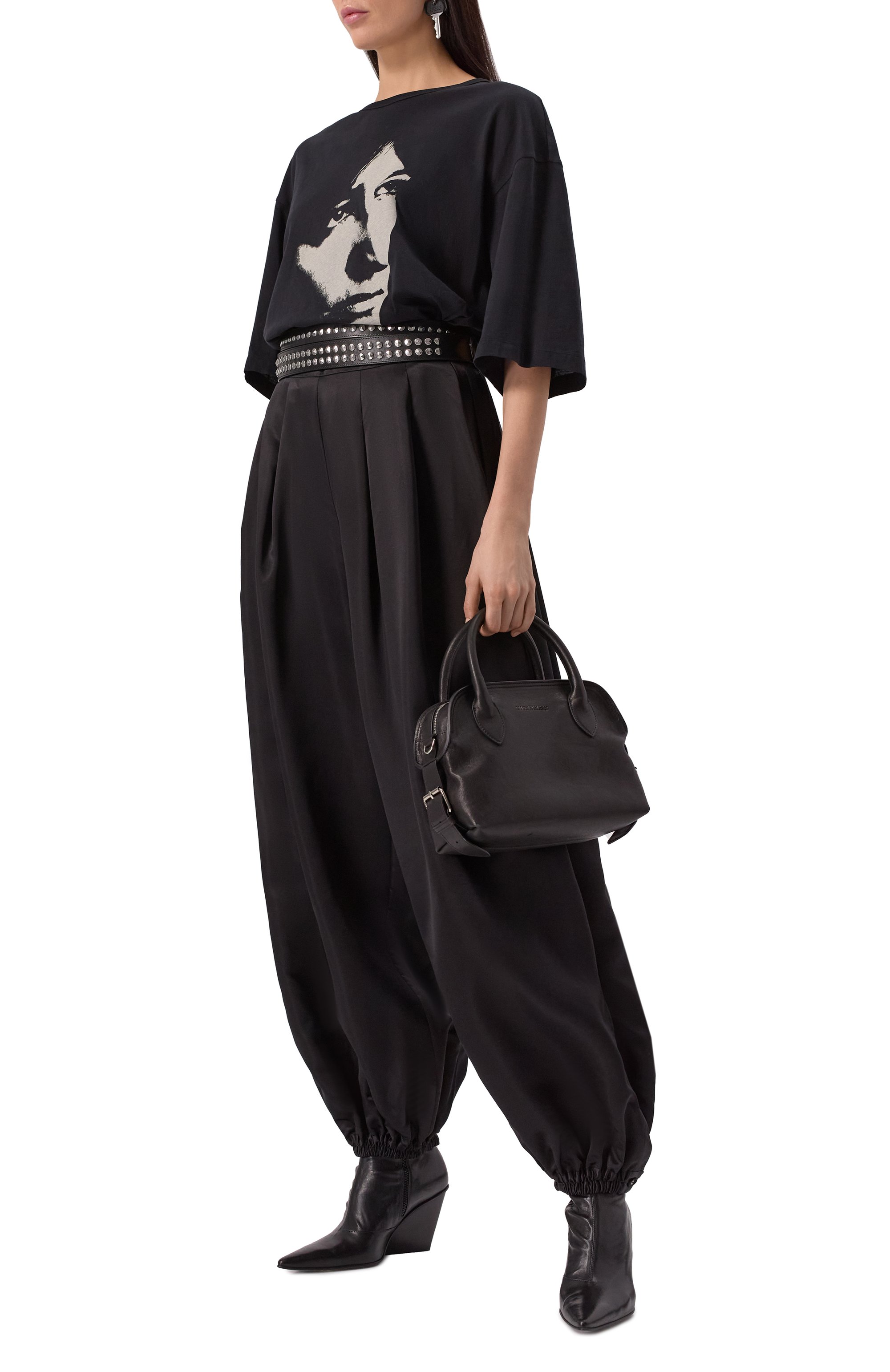 Хлопковая футболка ANN DEMEULEMEESTER, арт. B0012552/FA206, фото 2