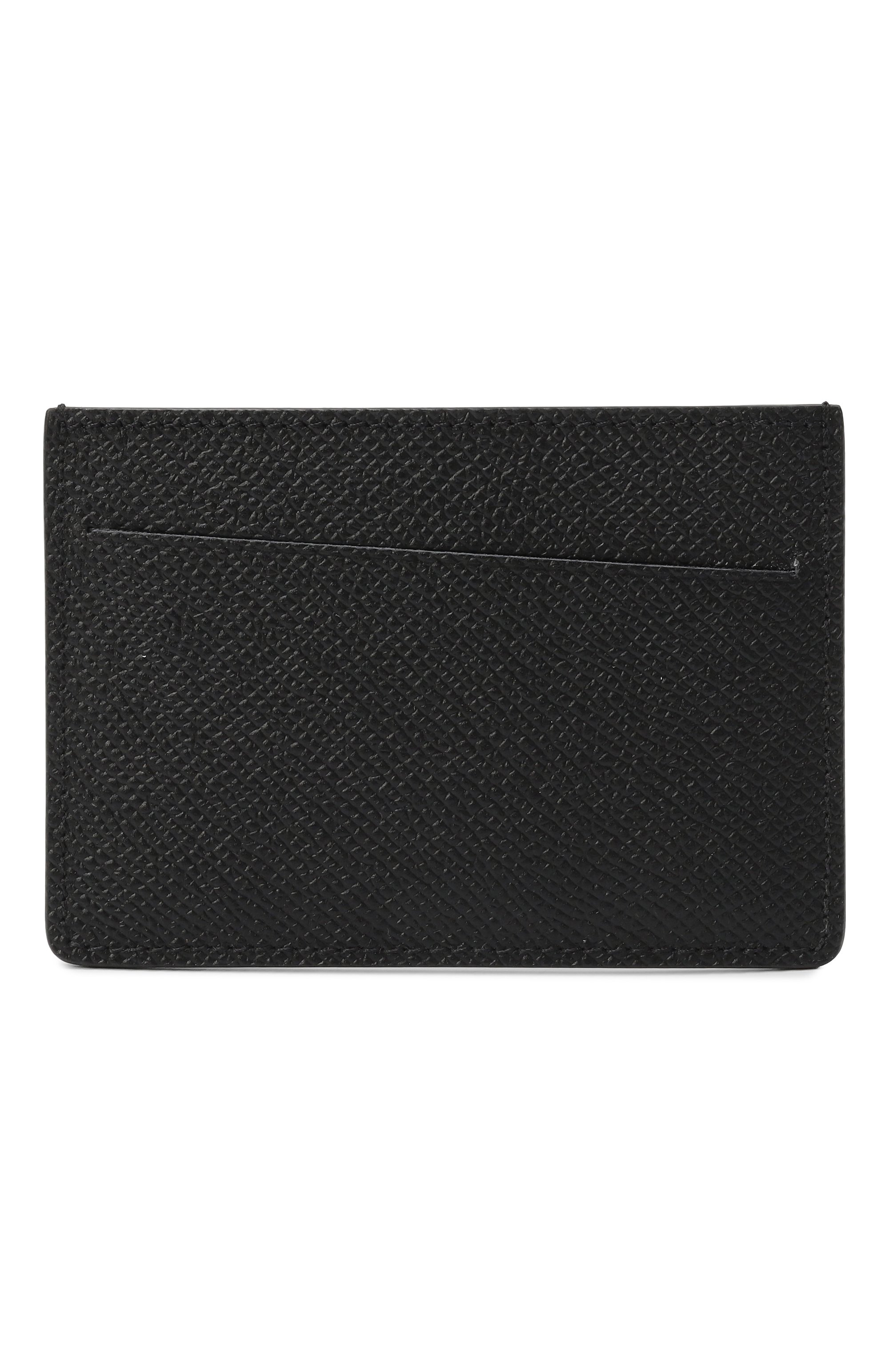 Кожаный футляр для кредитных карт MAISON MARGIELA, арт. SA1VX0007/P4745, фото 1