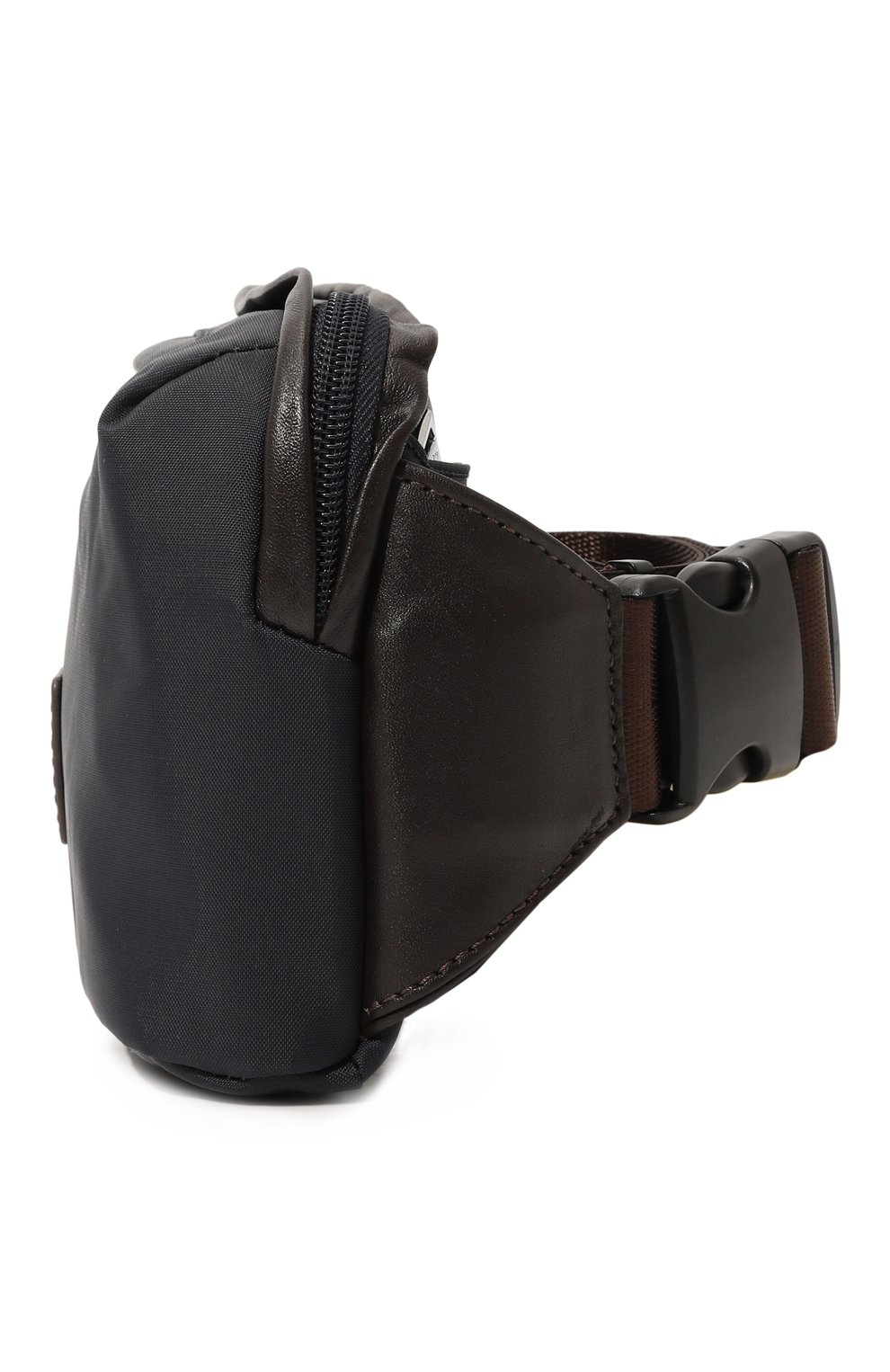 Текстильная поясная сумка PAUL&SHARK темно-синего цвета по цене 19450 руб., арт. 12318115, фото 4 Текстильная поясная сумка PAUL&SHARK, арт. 12318115, фото 4