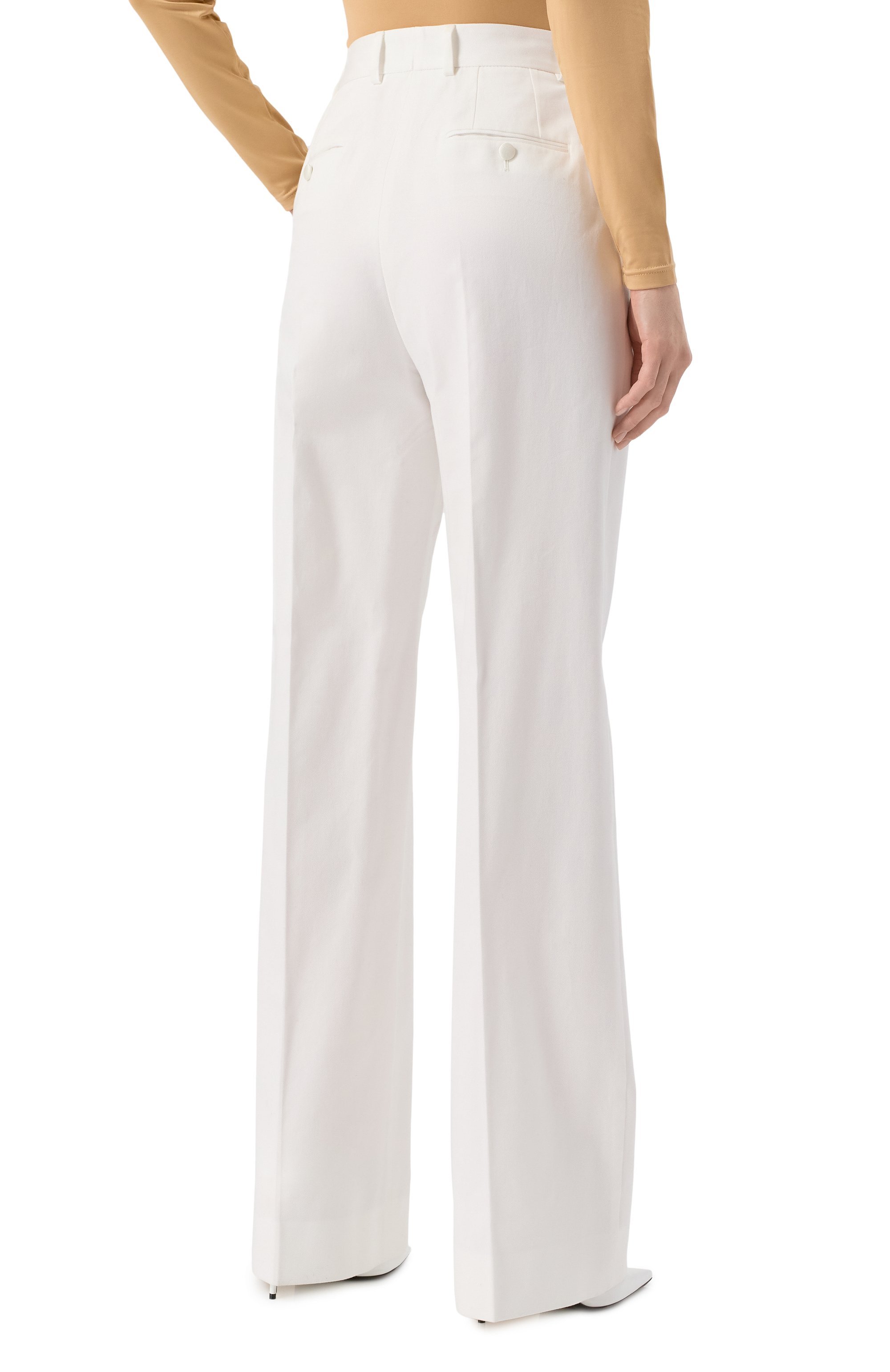 Хлопковые брюки DOLCE & GABBANA, арт. FTC20T/GDCDD, фото 4