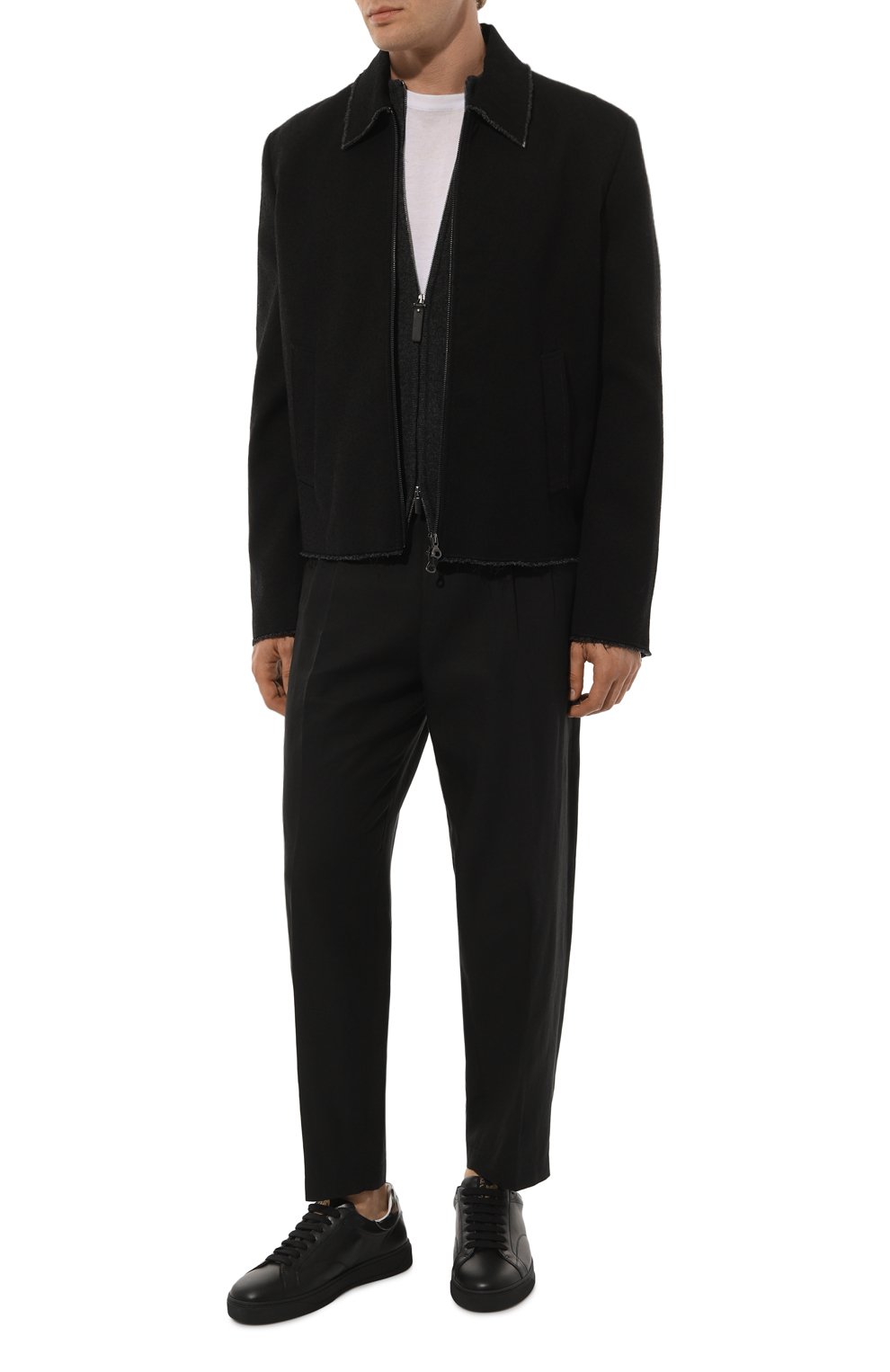 Кожаные кеды ddb0 LANVIN, арт. FM-SKDK0A-NAME-A23, фото 2