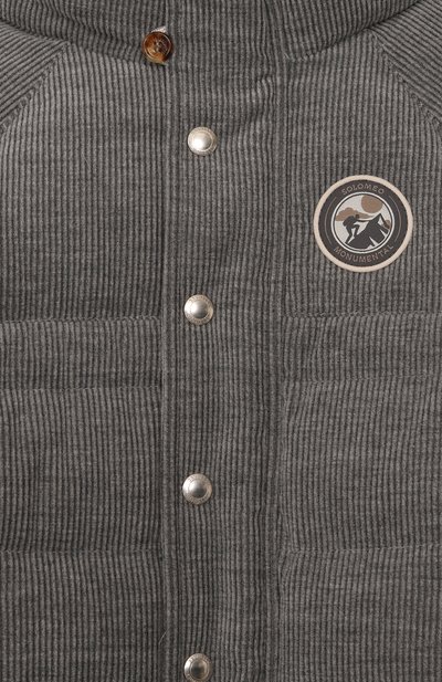 Вельветовый пуховик BRUNELLO CUCINELLI, арт. BV415J333B, фото 3