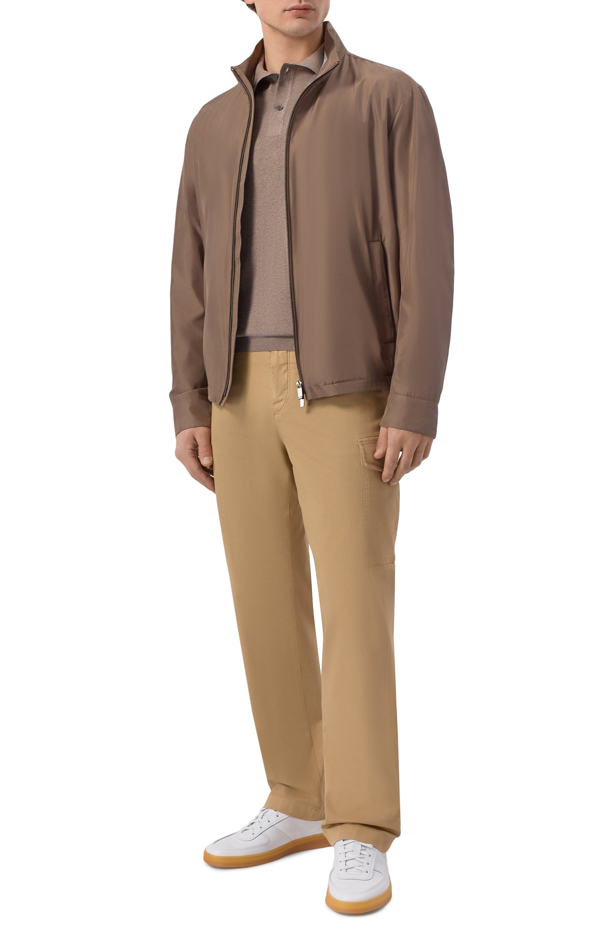 Поло из шелка и хлопка PAUL&SHARK, арт. 26411608, фото 2