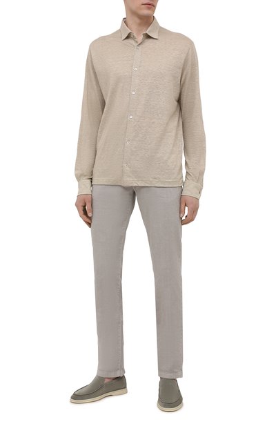 Льняная рубашка LORO PIANA, арт. FAL6917, фото 2