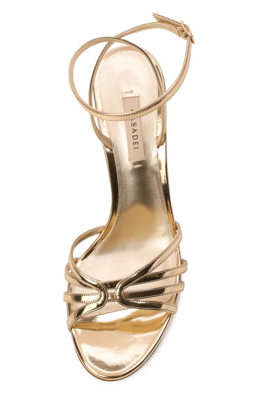 Босоножки Julia Interstellar 80 Casadei 1L420B0801/INTER Золотой  1L420B0801/INTER Фото 6