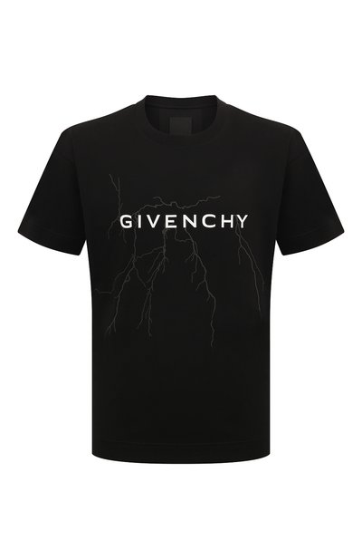 Мужская хлопковая футболка GIVENCHY, арт. BM71JB3YJ9