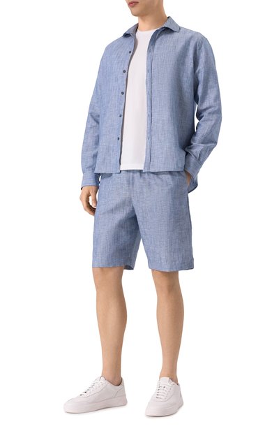 Шорты изо льна и хлопка ZIMMERLI, арт. 27100, фото 2