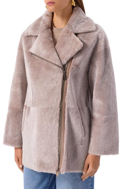 Дубленка из овчины MANZONI24, арт. 25M1418-S21/48-50, фото 3