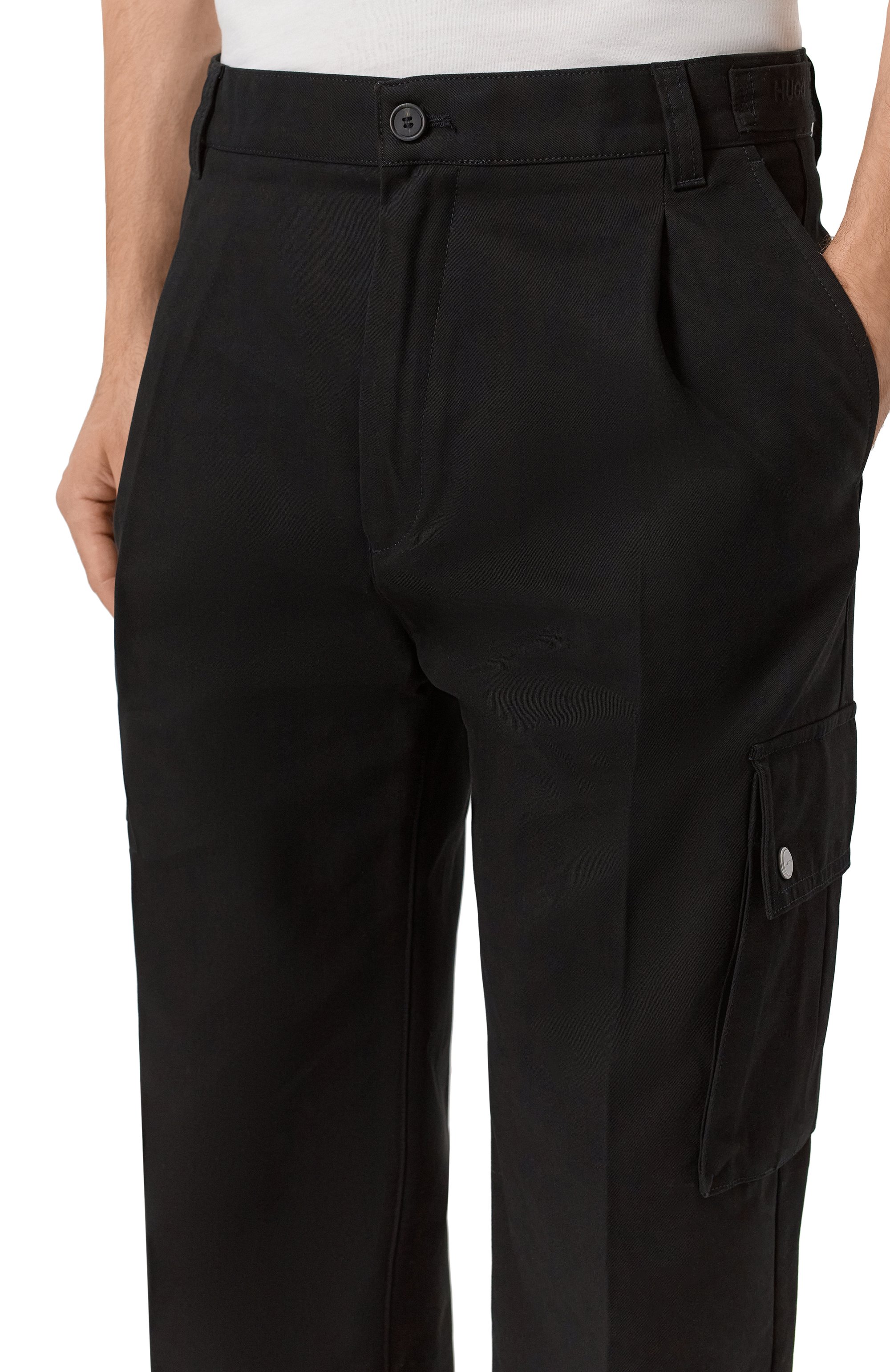 Хлопковые брюки-карго HUGO, арт. 50541377, фото 5