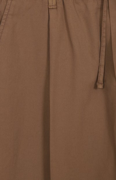 Хлопковые брюки PAOLO PECORA MILANO светло-коричневого цвета по цене 13400 руб., арт. PP4023/6-12, фото 3 Хлопковые брюки PAOLO PECORA MILANO, арт. PP4023/6-12, фото 3