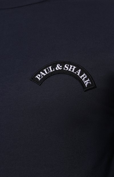 Хлопковый лонгслив PAUL&SHARK, арт. 22411587, фото 5