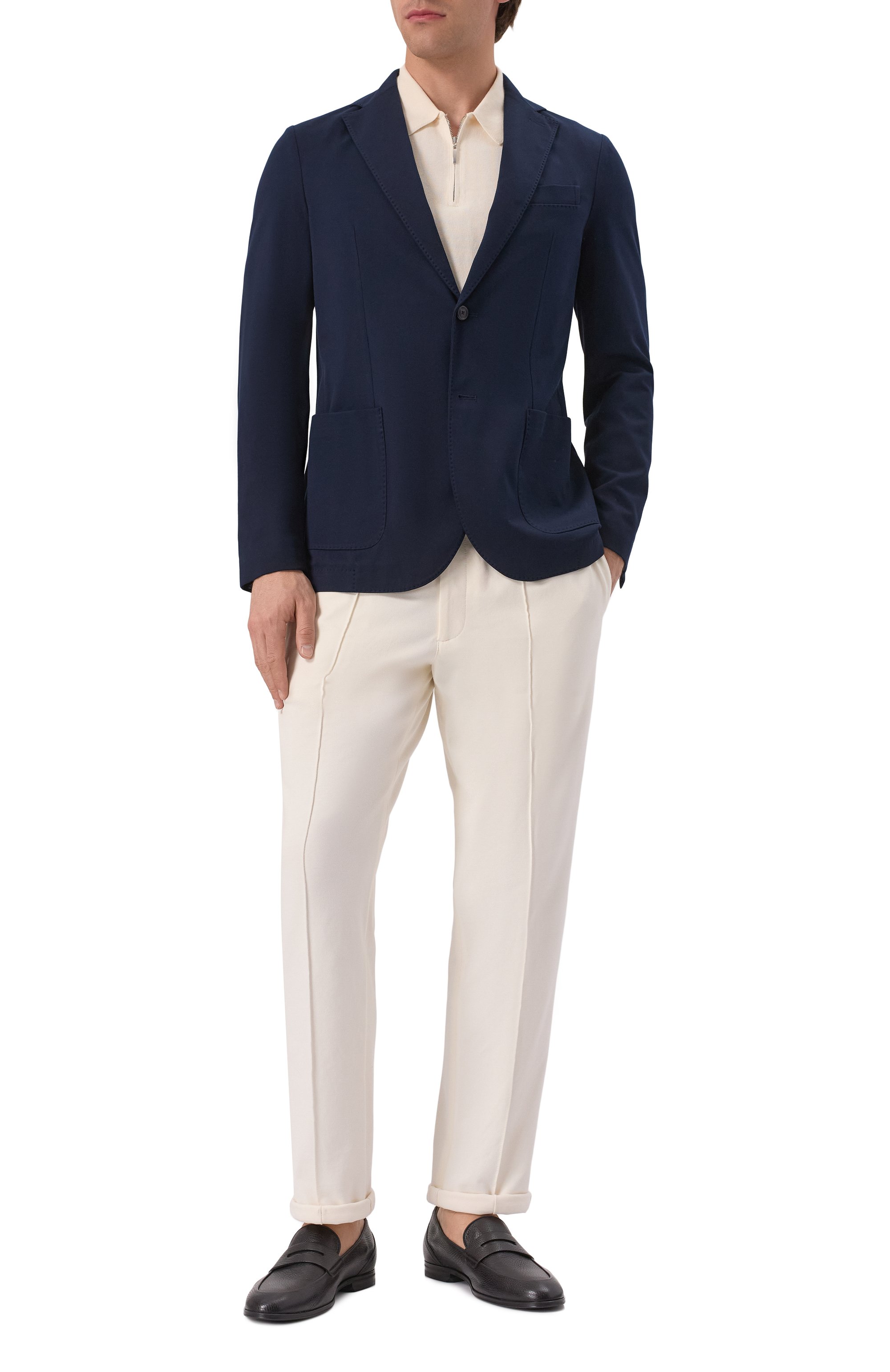 Хлопковый пиджак CIRCOLO 1901, арт. CN4660, фото 3