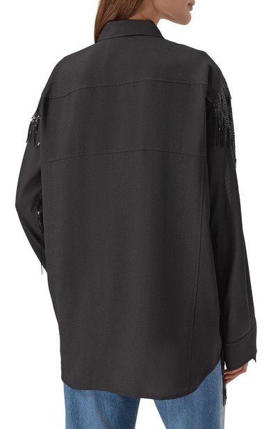 Рубашка с отделкой пайетками 3.1 PHILLIP LIM, арт. P252-21687SFR, фото 4