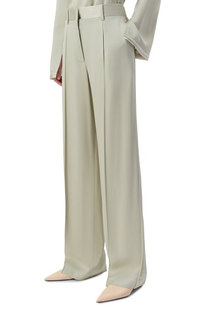 Атласные брюки JIL SANDER, арт. J02KA0380/J76018, фото 3