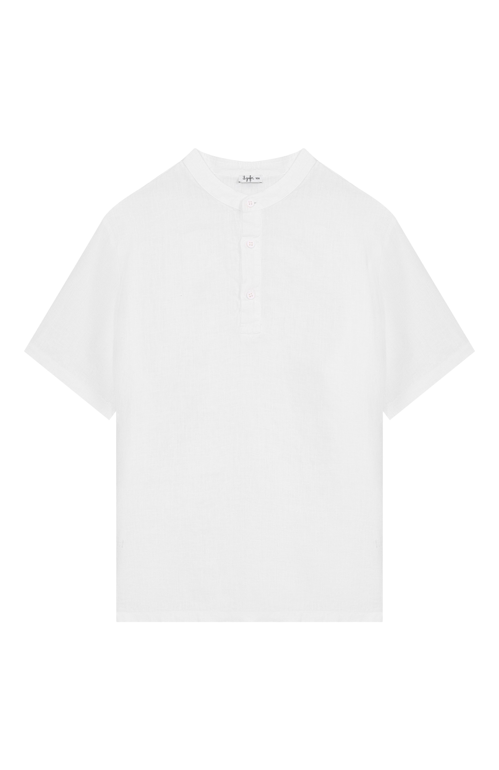 Льняная рубашка IL GUFO, арт. P25PC076L6006/10A-14A, фото 1