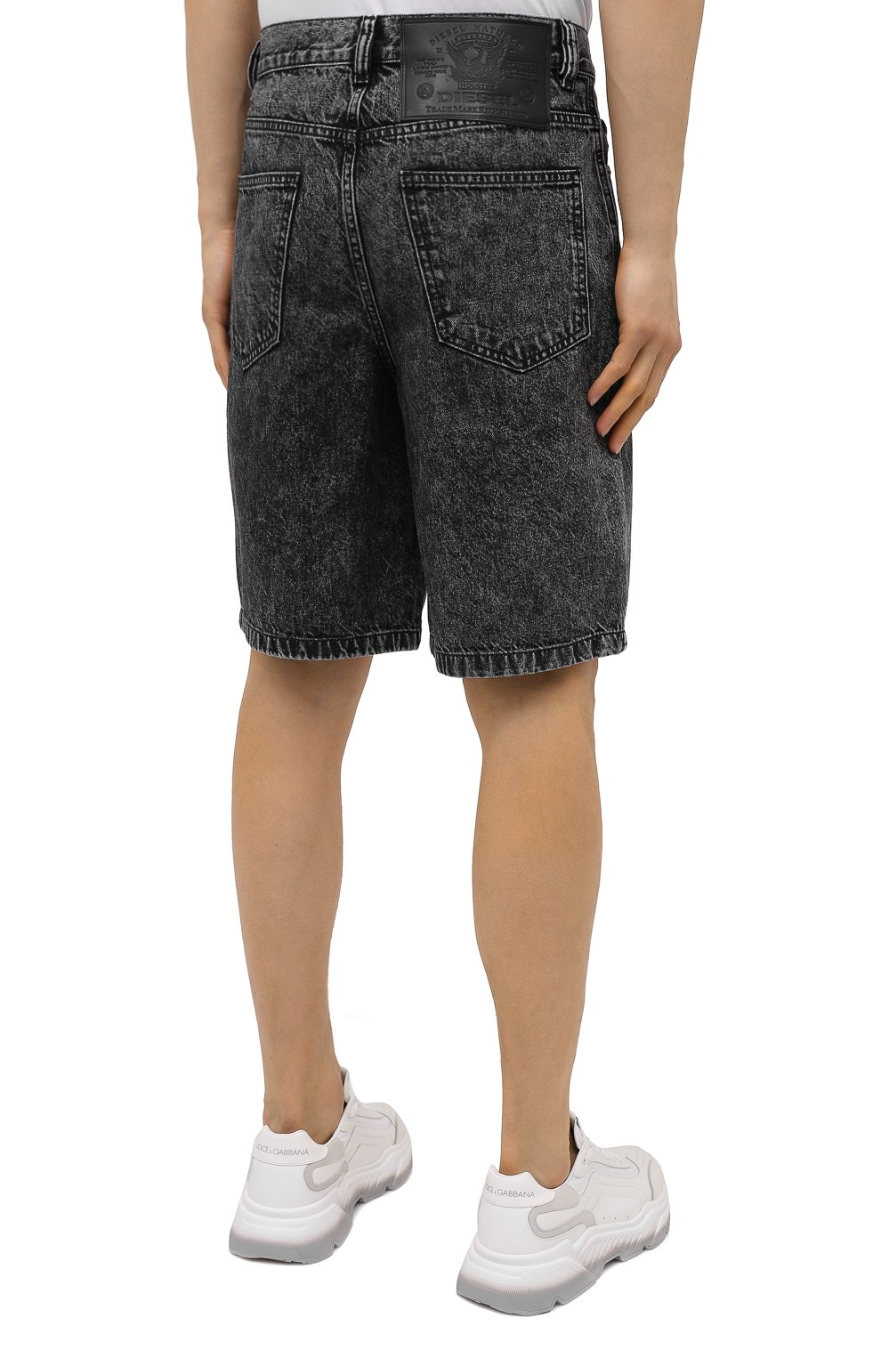 Джинсовые шорты DIESEL, арт. A02546/0HBAQ, фото 4