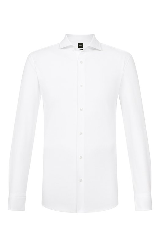 Хлопковая сорочка BOSS 50556106 Белый 50556106