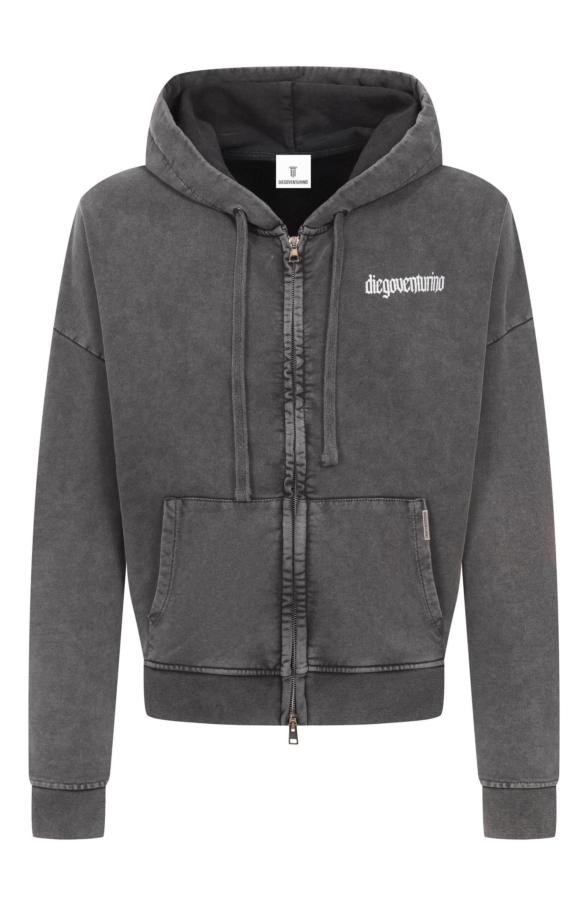 Хлопковая толстовка DIEGO VENTURINO, арт. DVFLZDVVP, фото 1