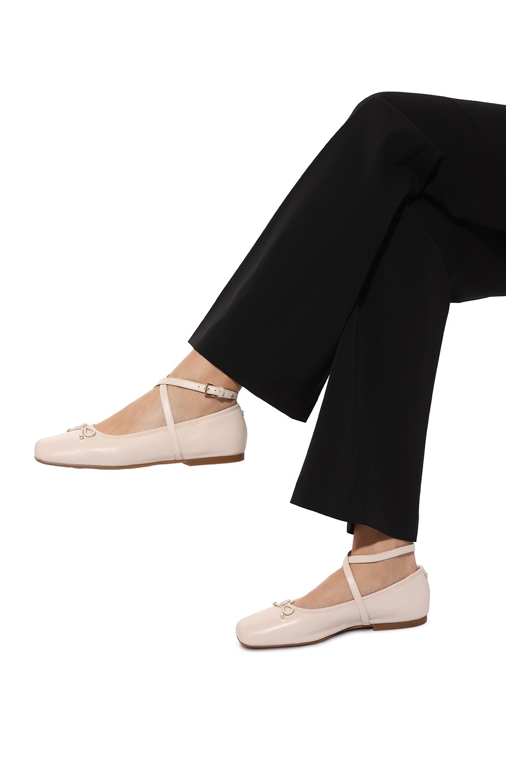 Кожаные балетки collette MICHAEL MICHAEL KORS, арт. 40T4CTFP1L, фото 3