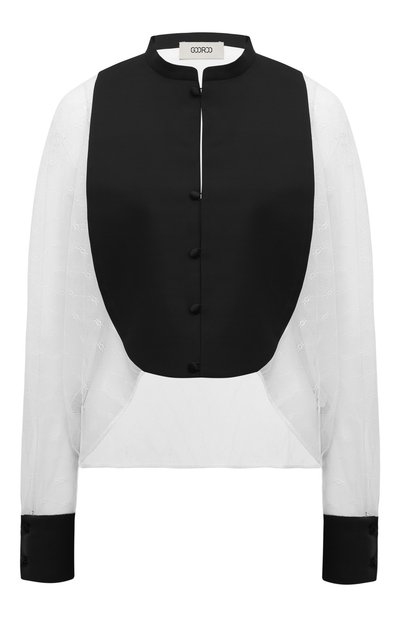 Женская рубашка из шелка и шерсти GOOROO, арт. SH006-2030-900-FW24