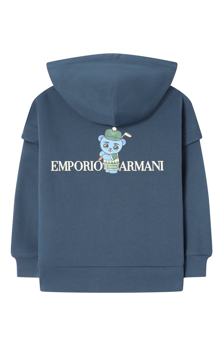 Хлопковая толстовка EMPORIO ARMANI, арт. EB000271/AF13552, фото 1