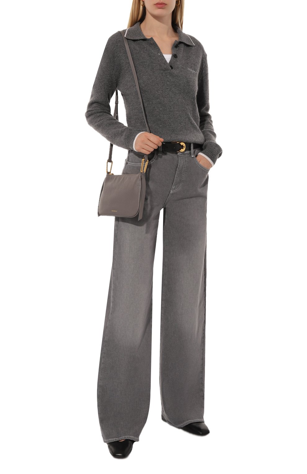 Кожаные балетки EMPORIO ARMANI, арт. X3D298/XF271, фото 2