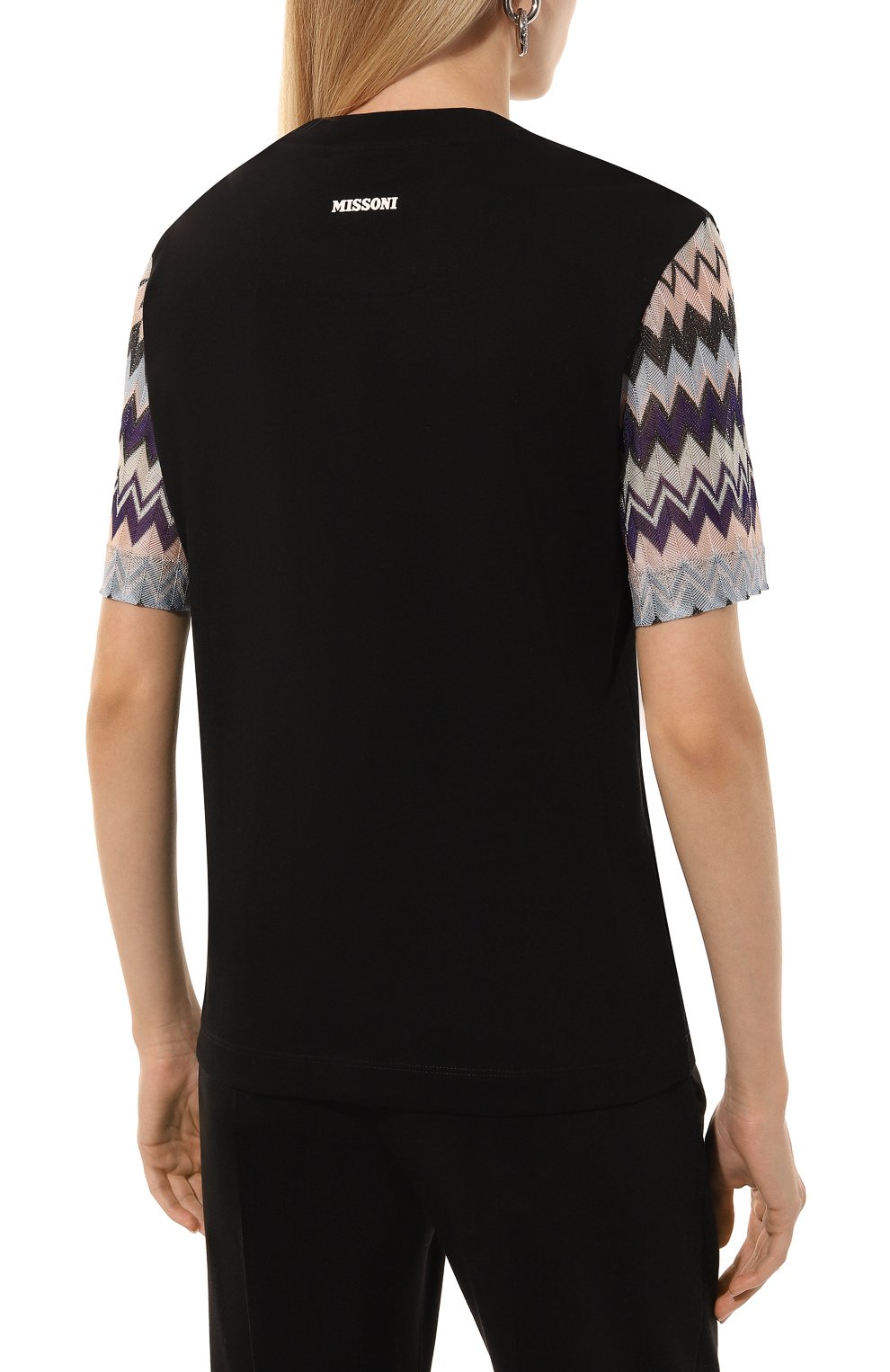 Хлопковая футболка MISSONI, арт. DS24WL04/BJ00K1, фото 4