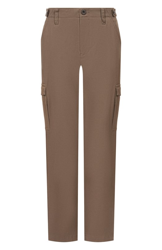 Хлопковые брюки-карго James Perse WCAS1063 Бежевый WCAS1063