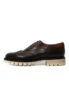 Кожаные оксфорды SANTONI, арт. MCCG17934UW1BVRTT50, фото 1