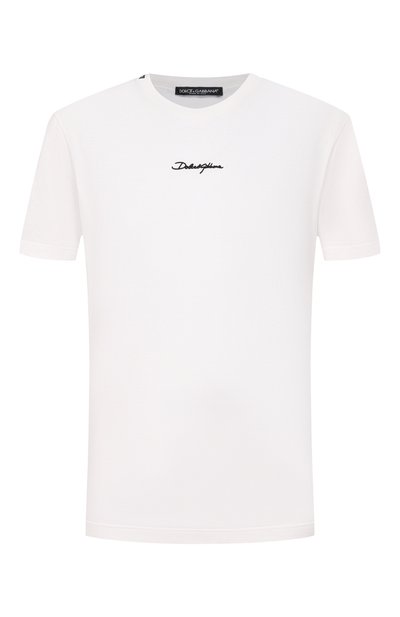 Хлопковая футболка DOLCE & GABBANA, арт. G8RN8Z/G7P0C, фото 1