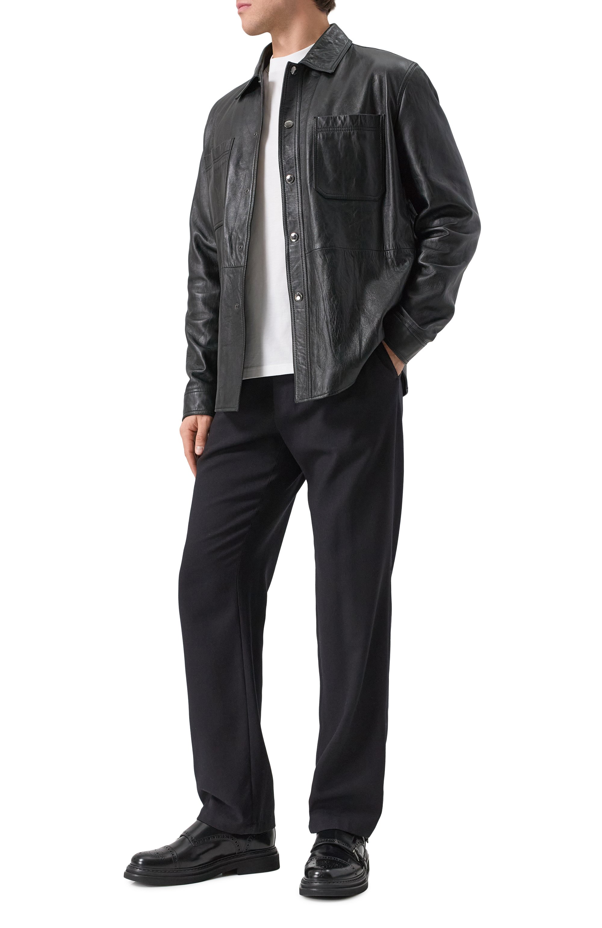 Кожаные монки DOLCE & GABBANA, арт. A10828/A1203, фото 2