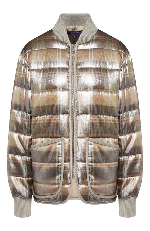 

Куртка из смеси вискозы и шелка Ralph Lauren, Золотой